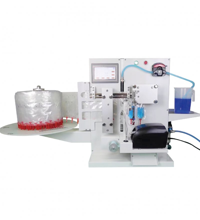 Super-100全自動精液灌裝貼標機（新醫(yī)用外殼）